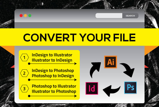 I will convert any file to indesign