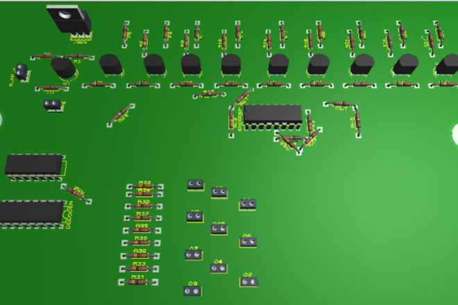 I will convert your circuit into a pcb using altium or proteus
