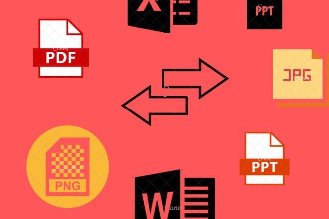 I will convert your files from ppt to pdf,excel,word and vice versa