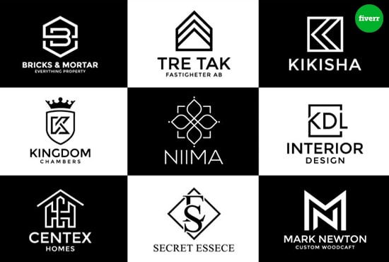 I will create a creative minimalist business logo with free source file