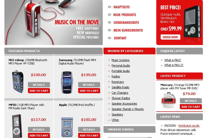 I will create a ECommerce Website