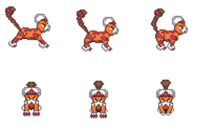 I will create a pokemon mount in sprite form