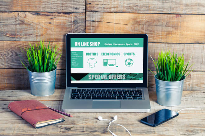 I will create a professional ecommerce website