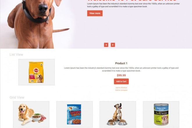 I will create a website for pet care and animal care services