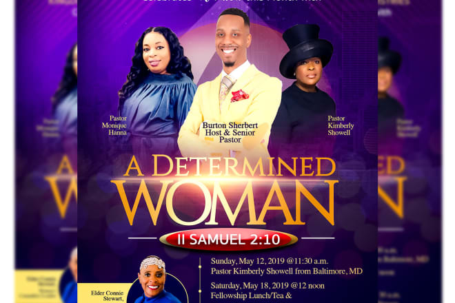 I will create amazing church flyer designs