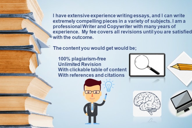 I will create books, summaries, articles, reports