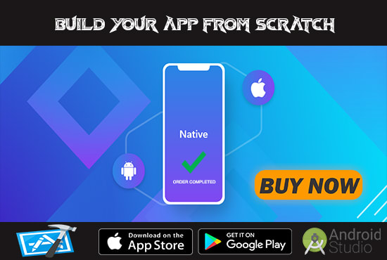 I will create custom android and ios app development mobile apps