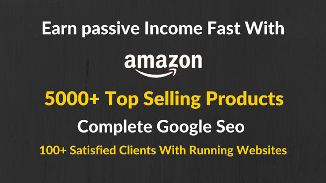 I will create profitable amazon affiliate website top amazon affiliate