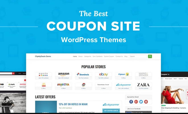 I will create responsive autopilot coupon,cashback,deal website