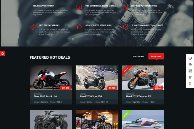 I will create responsive seo friendly wordpress website for blogs company landing page