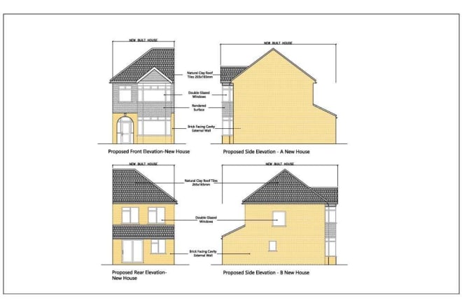 I will create uk planning applications drawings