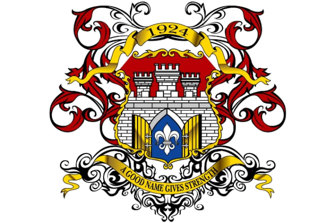 I will create your creative coat of arms logo design with fastest delivery
