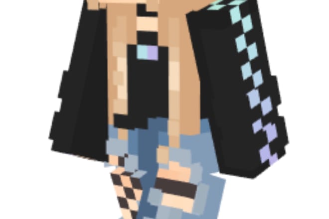 I will design a minecraft skin