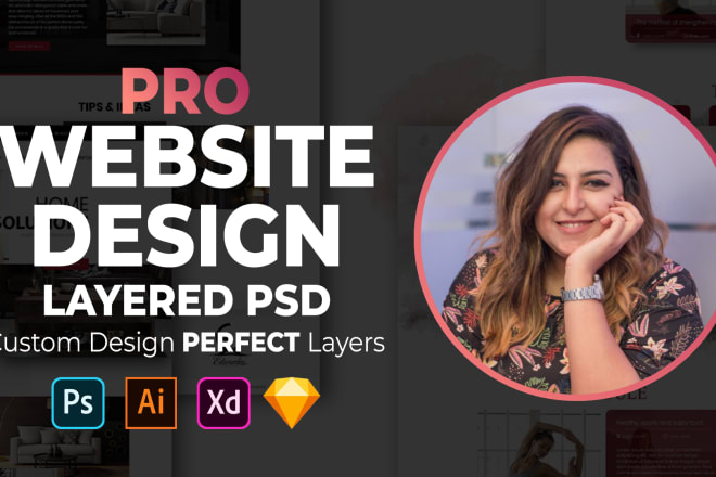 I will design awesome website or landing page