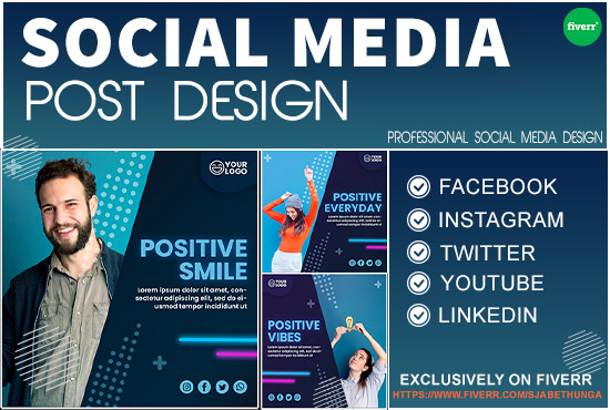 I will design banner for social media
