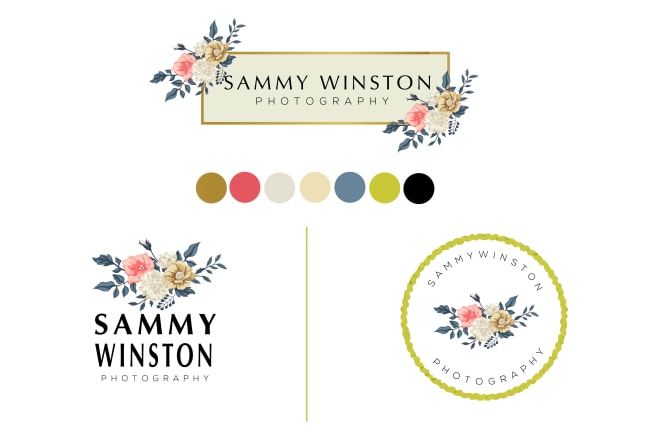 I will design feminine floral,boutique and female logo