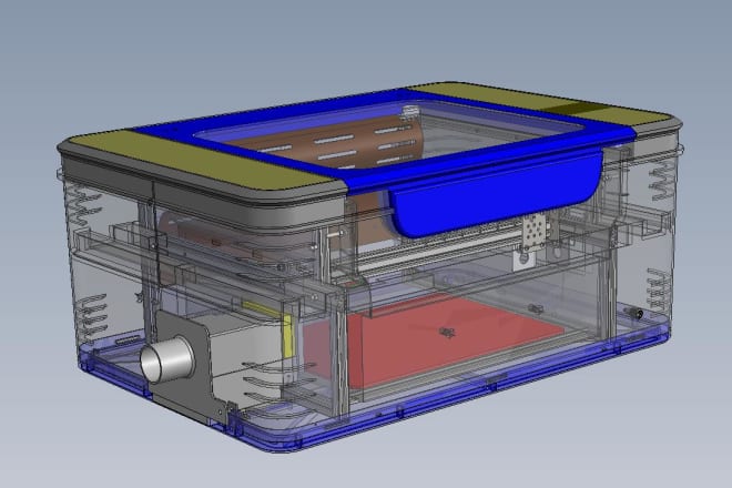 I will design plastic products injection molds mechanical parts