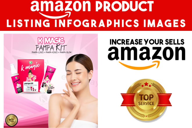 I will design professional amazon product listing images