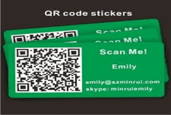 I will design professional barcode and qr code with your logo