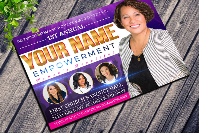 I will design professional postcard design, yard signs, lawn signs