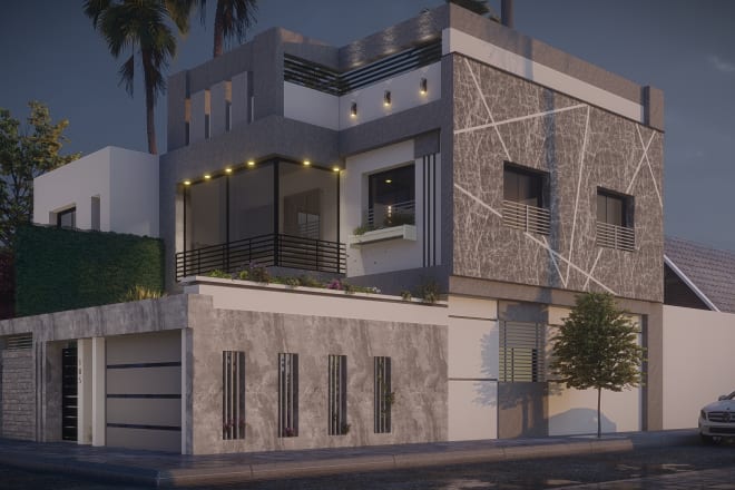 I will design renovate interior exterior or 4k video