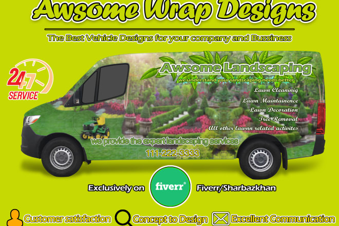 I will design stunning wraps for any food truck, trailer, vehicle