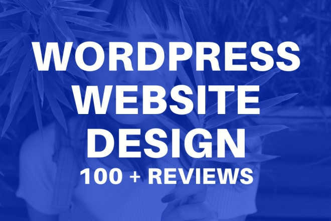 I will design wordpress websites for you