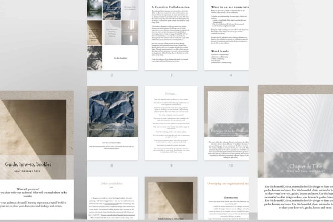 I will design your next digital download booklet
