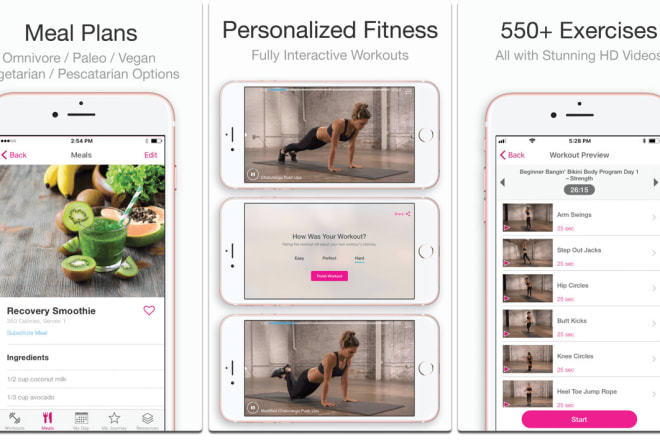I will develop fitness app, workout app, trainer app like fittr