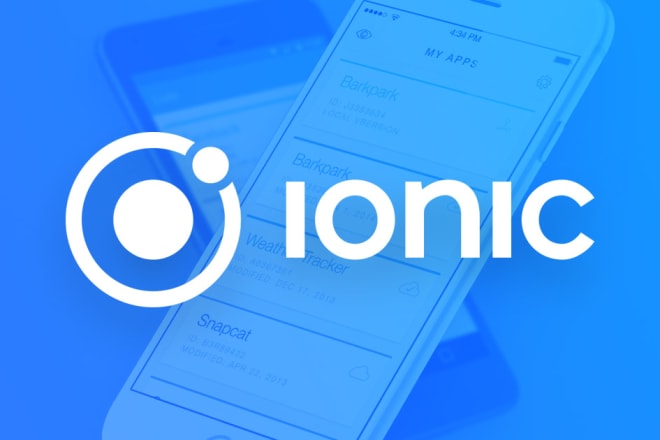 I will develop hybrid mobile apps using ionic framework