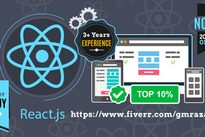 I will develop react js spa and pwa for you