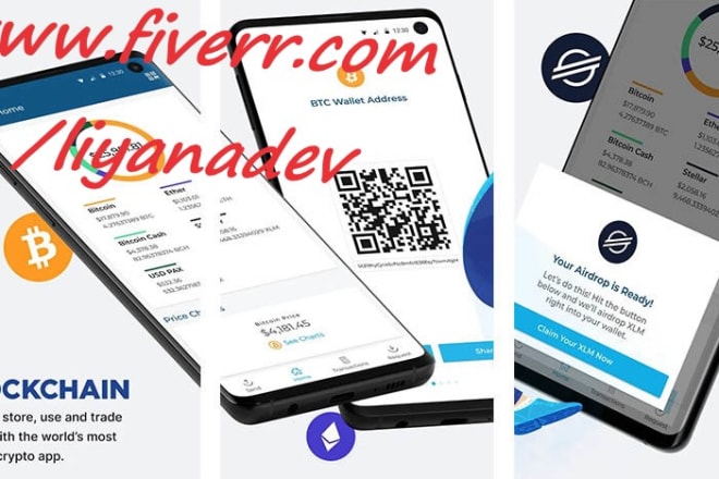 I will develop web forex wallet app, crypto investment,blockchain wallet app