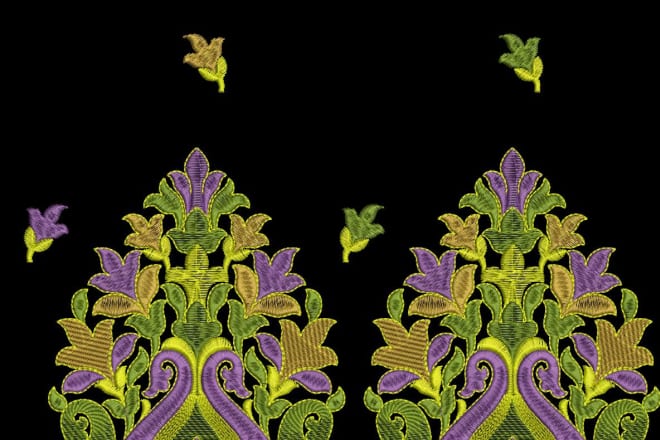 I will digitize any embroidery design punching for you