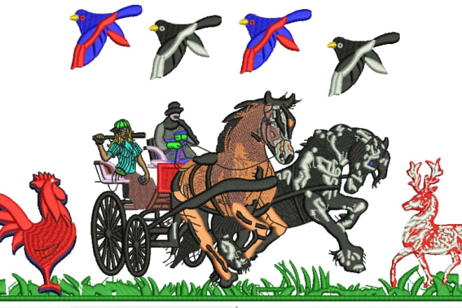 I will digitize any embroidery design within stipulated time