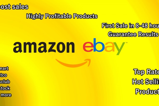 I will do amazon and walmart to ebay dropshipping products