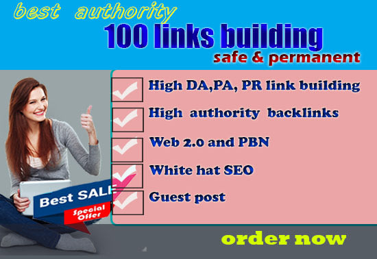 I will do best SEO link building