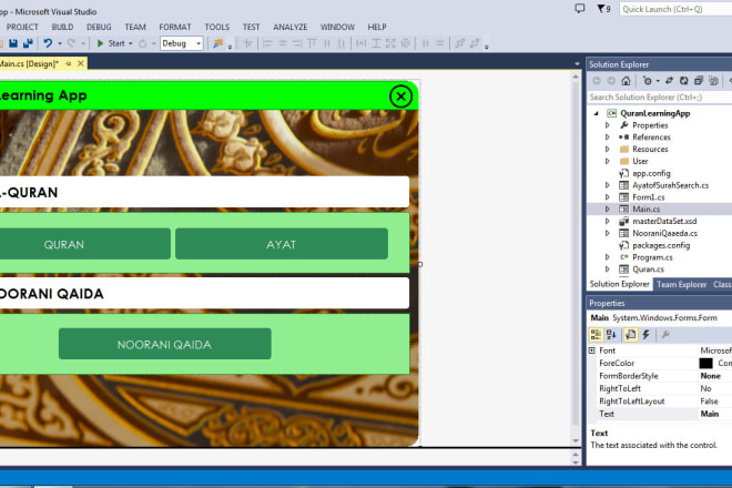 I will do c sharp visual basic application