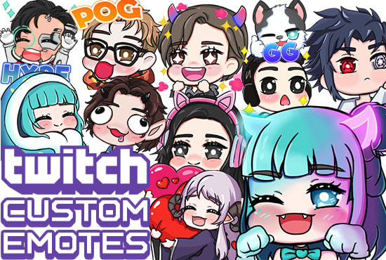 I will do chibi twitch emotes or badges