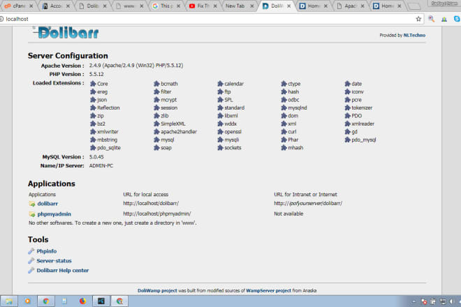 I will do crm, erp and hrm software install and config