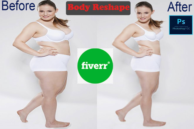 I will do make you slim and reshape your body, image retouch, photo edit
