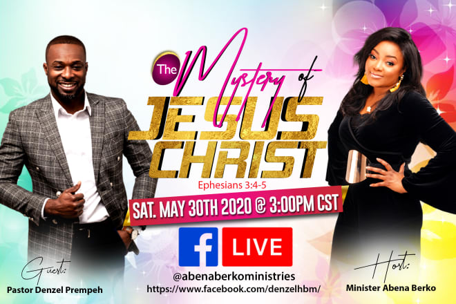 I will do pro church flyer design and event flyer design