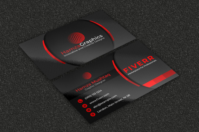 I will do professional business card design