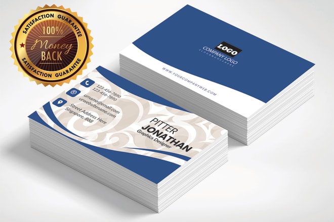 I will do professional business card design