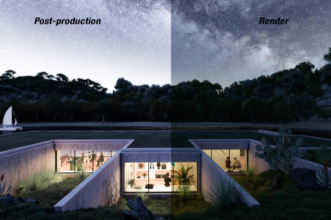 I will do professional post production process for your renders