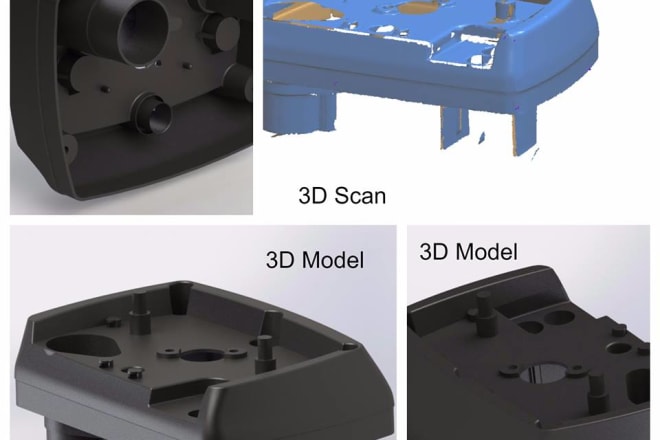 I will do reverse engineering on 3d scan data or point cloud data