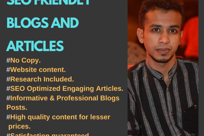 I will do SEO friendly content writing for you
