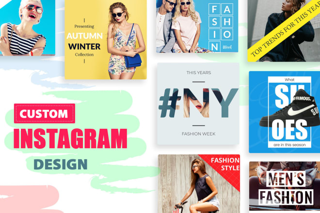 I will do stylish and modern instagram post design