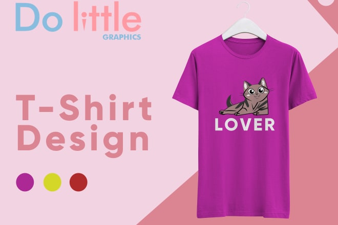 I will do tshirt design with source file