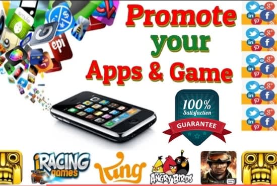 I will do unique and viral app promotion of mobile apps and games
