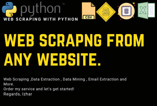 I will do web scraping, data extraction, and data mining in python